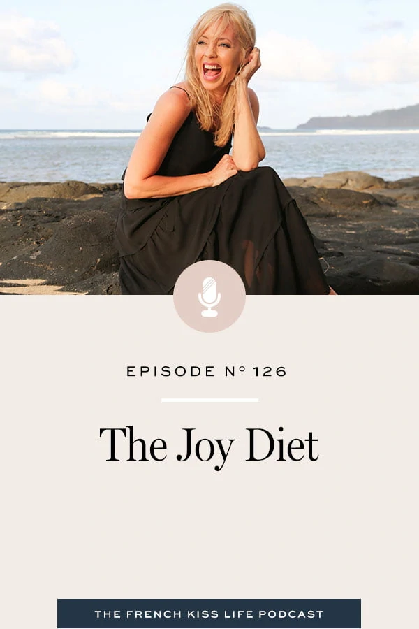 There’s only one diet I stick to and recommend - the joy diet. It’s made up of practices that, when woven into your everyday life, will help you feel more content, more abundant, and less wrapped up in stress and fear. 
