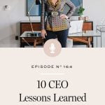 What really helped me shift from being an entrepreneur to embodying CEO energy.