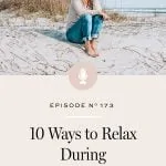 Practices to help you move away from anxiety and stress into a place where you can relax.