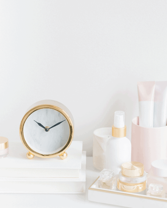 elegant time management. concept