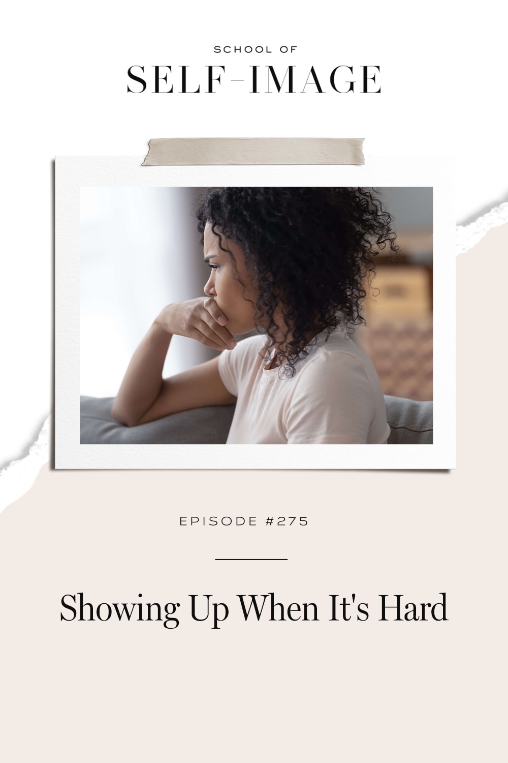 How to meet yourself with compassion, and show up, even when it feels impossible.